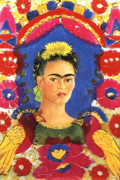 WikiOO.org - Енциклопедия за изящни изкуства - Живопис, Произведения на изкуството Frida Kahlo - The Frame