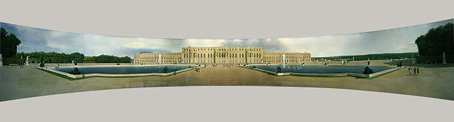 Wikioo.org - The Encyclopedia of Fine Arts - Painting, Artwork by John Vanderlyn - The Palace and Gardens of Versailles