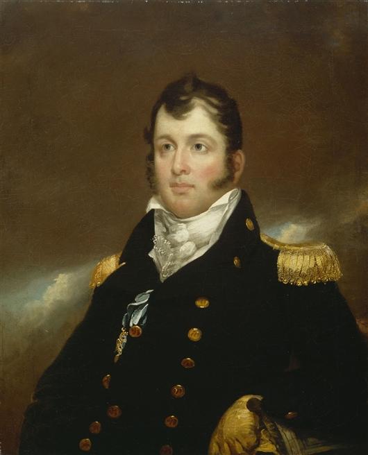 Wikioo.org - The Encyclopedia of Fine Arts - Painting, Artwork by John Wesley Jarvis - Commodore Oliver Hazard Perry