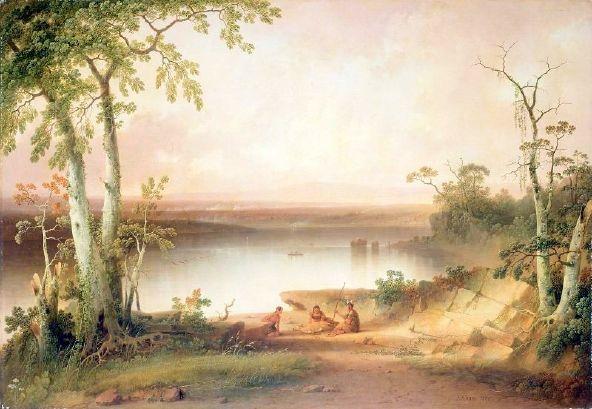 Wikioo.org - The Encyclopedia of Fine Arts - Painting, Artwork by Joshua Shaw - On The Susquehanna