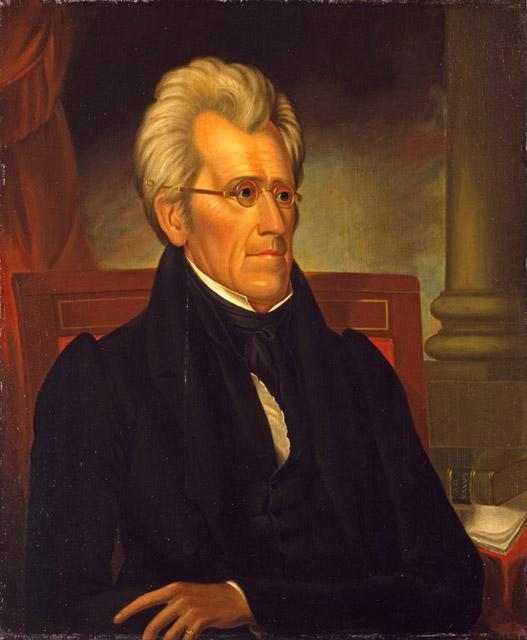 Wikioo.org - The Encyclopedia of Fine Arts - Painting, Artwork by Ralph Eleaser Whiteside Earl - Andrew Jackson 1