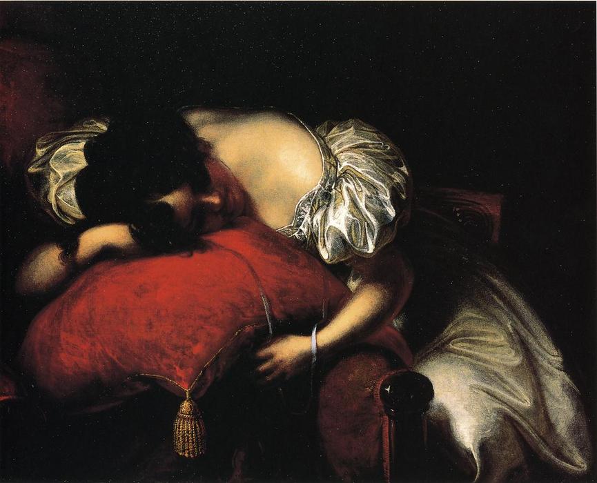 WikiOO.org - Encyclopedia of Fine Arts - Schilderen, Artwork Rembrandt Peale - Day Dreams