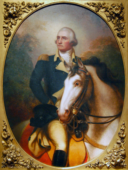 Wikioo.org - The Encyclopedia of Fine Arts - Painting, Artwork by Rembrandt Peale - George Washington 3