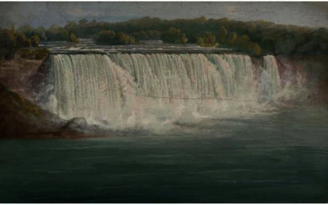 WikiOO.org - Enciklopedija dailės - Tapyba, meno kuriniai Robert Havell - THE FALLS