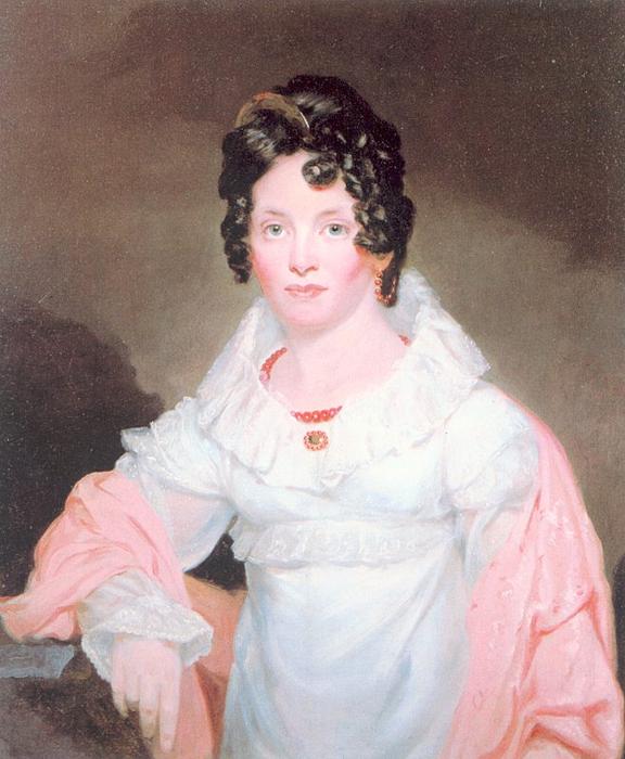 WikiOO.org - Encyclopedia of Fine Arts - Målning, konstverk Samuel Finley Breese Morse - Mrs. Robert Young Hayne (Rebecca Motte Alston)