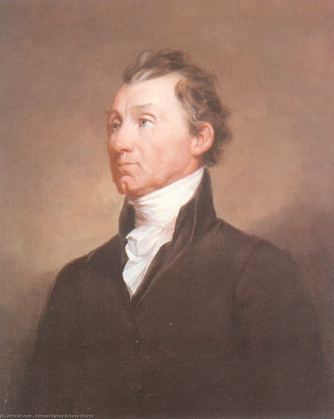Wikioo.org - The Encyclopedia of Fine Arts - Painting, Artwork by Samuel Finley Breese Morse - Portrait of James Monroe