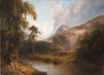 WikiOO.org - Encyclopedia of Fine Arts - Lukisan, Artwork Thomas Doughty - Ben Lomond