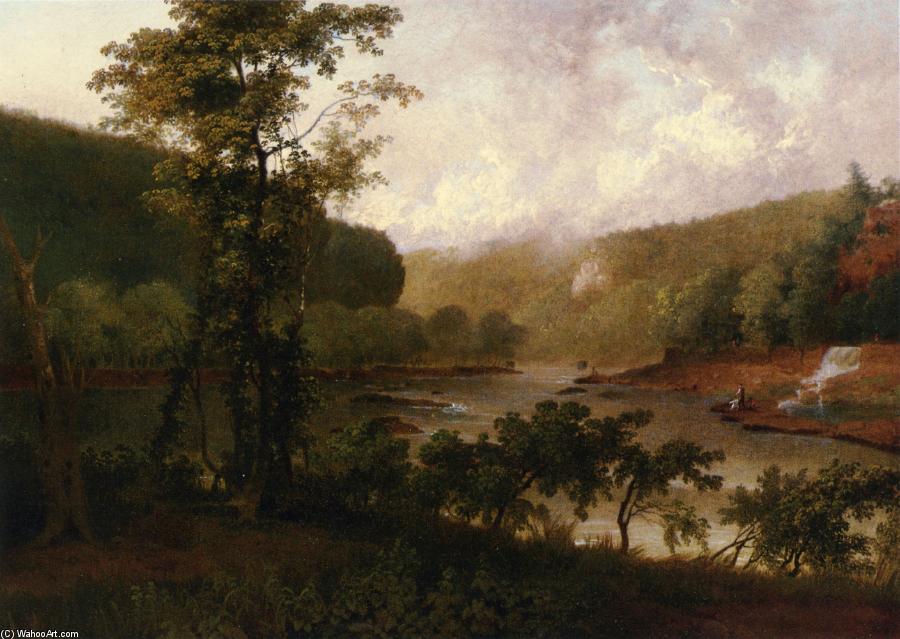WikiOO.org - Encyclopedia of Fine Arts - Lukisan, Artwork Thomas Doughty - Harper's Ferry, Virginia