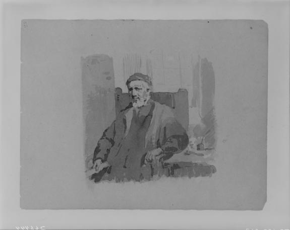 WikiOO.org - Güzel Sanatlar Ansiklopedisi - Resim, Resimler Thomas Sully - Bearded Cleric