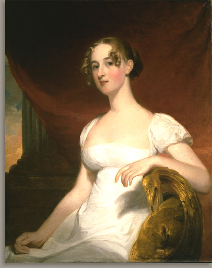 Wikioo.org - The Encyclopedia of Fine Arts - Painting, Artwork by Thomas Sully - Margaret Siddons Kintzing