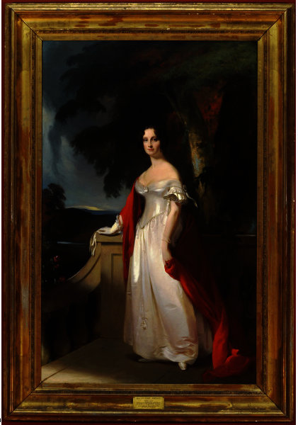 WikiOO.org - Encyclopedia of Fine Arts - Maalaus, taideteos Thomas Sully - Mrs. Reverdy Johnson