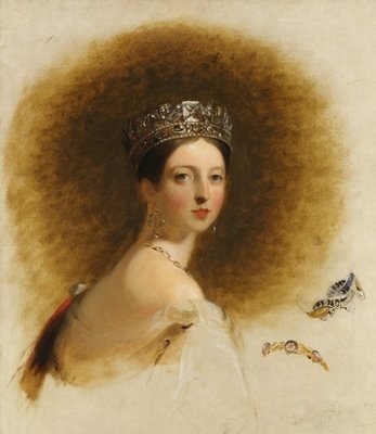 Wikioo.org - Bách khoa toàn thư về mỹ thuật - Vẽ tranh, Tác phẩm nghệ thuật Thomas Sully - Queen Victoria 1