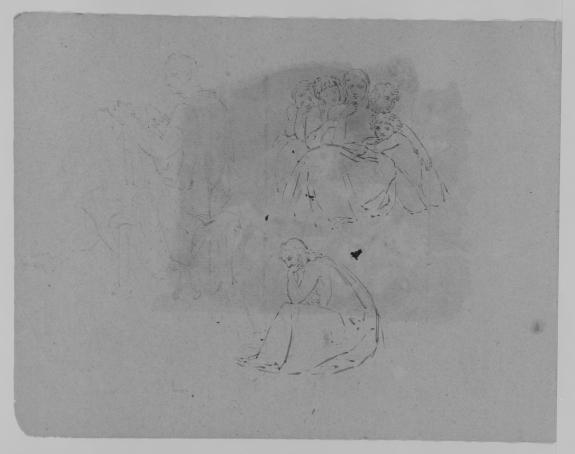 WikiOO.org - Enciklopedija dailės - Tapyba, meno kuriniai Thomas Sully - Sketch 43