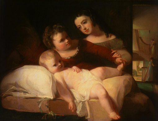 WikiOO.org - Encyclopedia of Fine Arts - Lukisan, Artwork Thomas Sully - The David Children