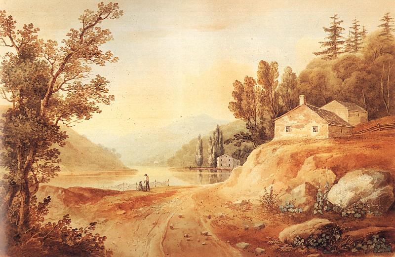 Wikioo.org - The Encyclopedia of Fine Arts - Painting, Artwork by William Guy Wall - View Near Fishkill