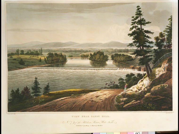 Wikioo.org - The Encyclopedia of Fine Arts - Painting, Artwork by William Guy Wall - View near Sandy Hill