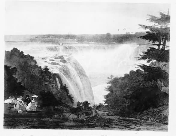 WikiOO.org - Encyclopedia of Fine Arts - Lukisan, Artwork William James Bennett - Niagara Falls