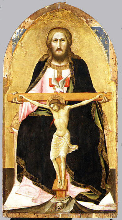WikiOO.org - אנציקלופדיה לאמנויות יפות - ציור, יצירות אמנות Agnolo Gaddi - The Trinity