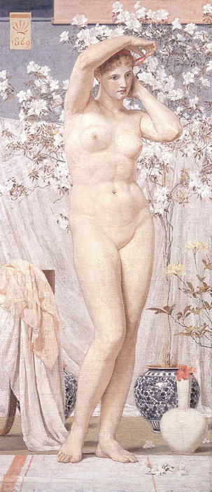 Wikioo.org - The Encyclopedia of Fine Arts - Painting, Artwork by Albert Joseph Moore - A Venus