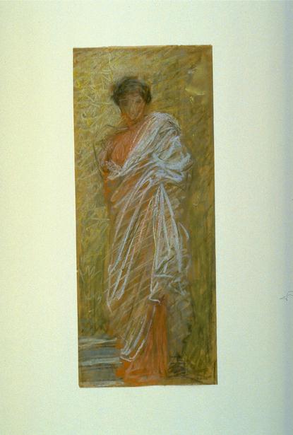 WikiOO.org - Encyclopedia of Fine Arts - Maalaus, taideteos Albert Joseph Moore - Figure of a Woman