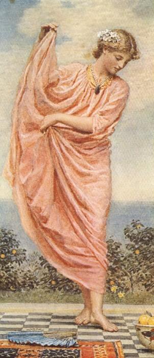 WikiOO.org - Encyclopedia of Fine Arts - Lukisan, Artwork Albert Joseph Moore - Oranges