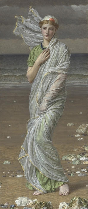 WikiOO.org - Encyclopedia of Fine Arts - Schilderen, Artwork Albert Joseph Moore - Seashells