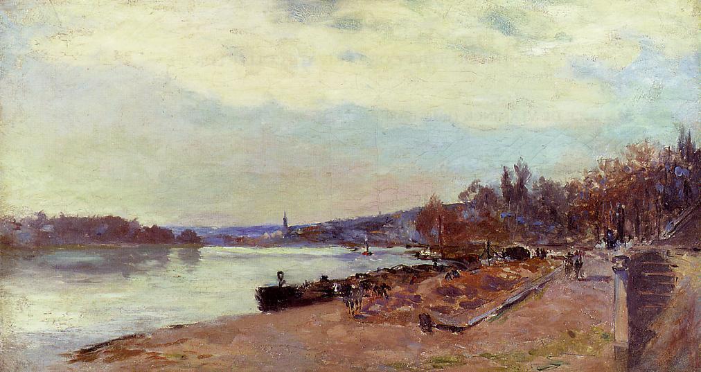 Wikioo.org - The Encyclopedia of Fine Arts - Painting, Artwork by Albert-Charles Lebourg (Albert-Marie Lebourg) - The Seine at Suresnes