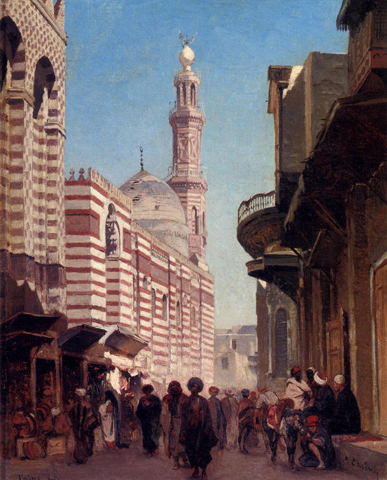 Wikioo.org - The Encyclopedia of Fine Arts - Painting, Artwork by Alberto Pasini - Cairo