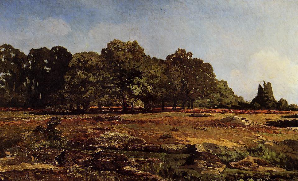 WikiOO.org – 美術百科全書 - 繪畫，作品 Alfred Sisley - 板栗树附近的香格里拉大道勒 圣云 1