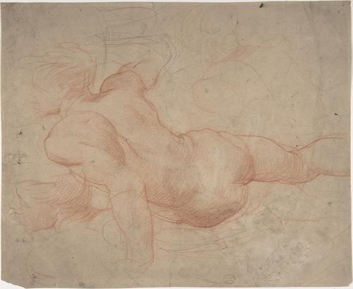 WikiOO.org - Енциклопедія образотворчого мистецтва - Живопис, Картини
 Alfred Stevens - Nude Figure