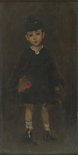Wikioo.org – L'Encyclopédie des Beaux Arts - Peinture, Oeuvre de Alfred Stevens - Portrait d'un enfant