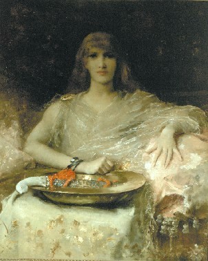 Wikioo.org – L'Enciclopedia delle Belle Arti - Pittura, Opere di Alfred Stevens - Salomé