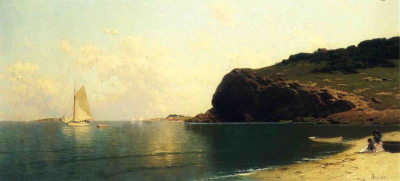 Wikioo.org - The Encyclopedia of Fine Arts - Painting, Artwork by Alfred Thompson Bricher - Afternoon Calm