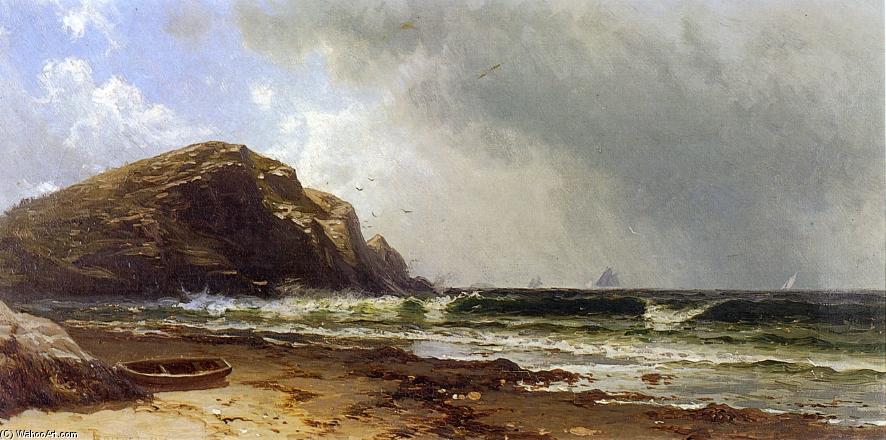 Wikioo.org - The Encyclopedia of Fine Arts - Painting, Artwork by Alfred Thompson Bricher - Approaching Storm