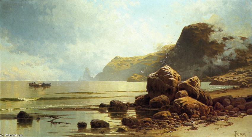 WikiOO.org - אנציקלופדיה לאמנויות יפות - ציור, יצירות אמנות Alfred Thompson Bricher - Low Tide, Southhead, Grand Manan Island