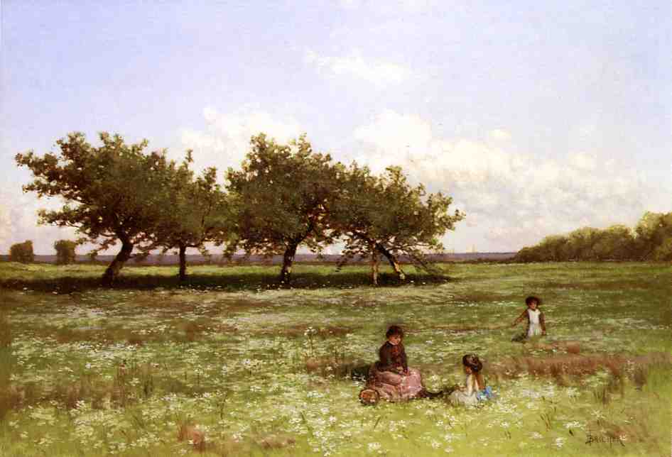 Wikioo.org - The Encyclopedia of Fine Arts - Painting, Artwork by Alfred Thompson Bricher - Summer Afternoon, Long Island