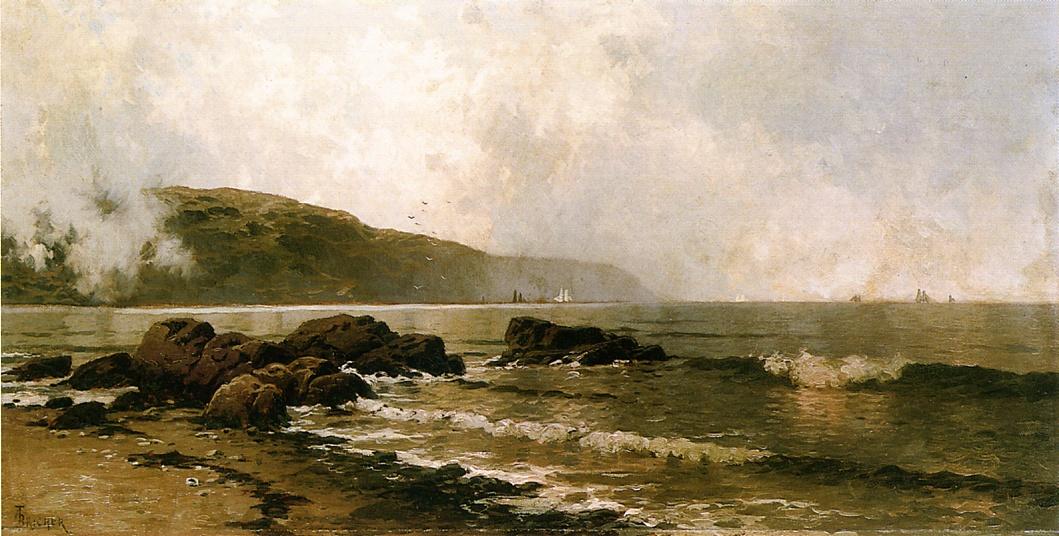 Wikioo.org - The Encyclopedia of Fine Arts - Painting, Artwork by Alfred Thompson Bricher - The Coast at Grand Manan