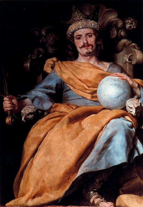 Wikioo.org - Bách khoa toàn thư về mỹ thuật - Vẽ tranh, Tác phẩm nghệ thuật Alonso Cano - A Spanish king
