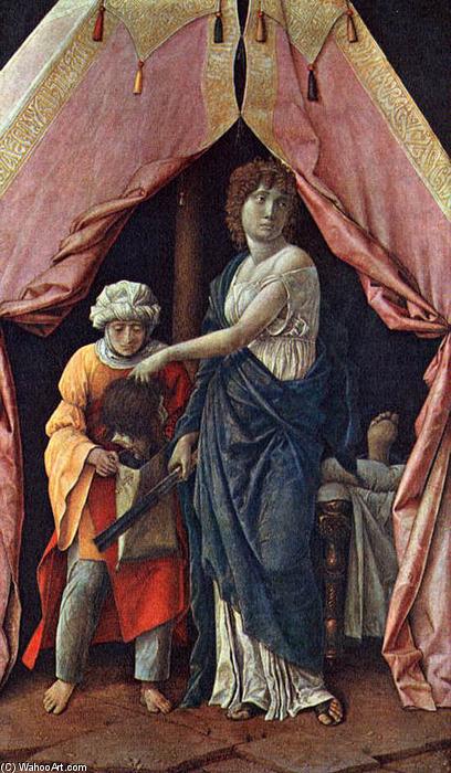 WikiOO.org - Encyclopedia of Fine Arts - Maleri, Artwork Andrea Mantegna - Judith and Holofernes