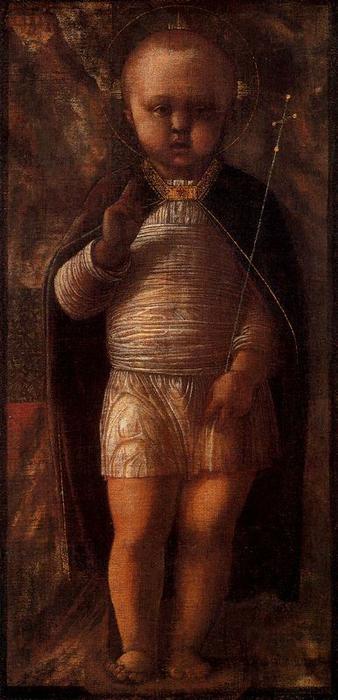 Wikioo.org - สารานุกรมวิจิตรศิลป์ - จิตรกรรม Andrea Mantegna - Redentor Niño