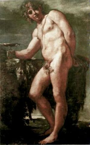 WikiOO.org - אנציקלופדיה לאמנויות יפות - ציור, יצירות אמנות Annibale Carracci - Bacco