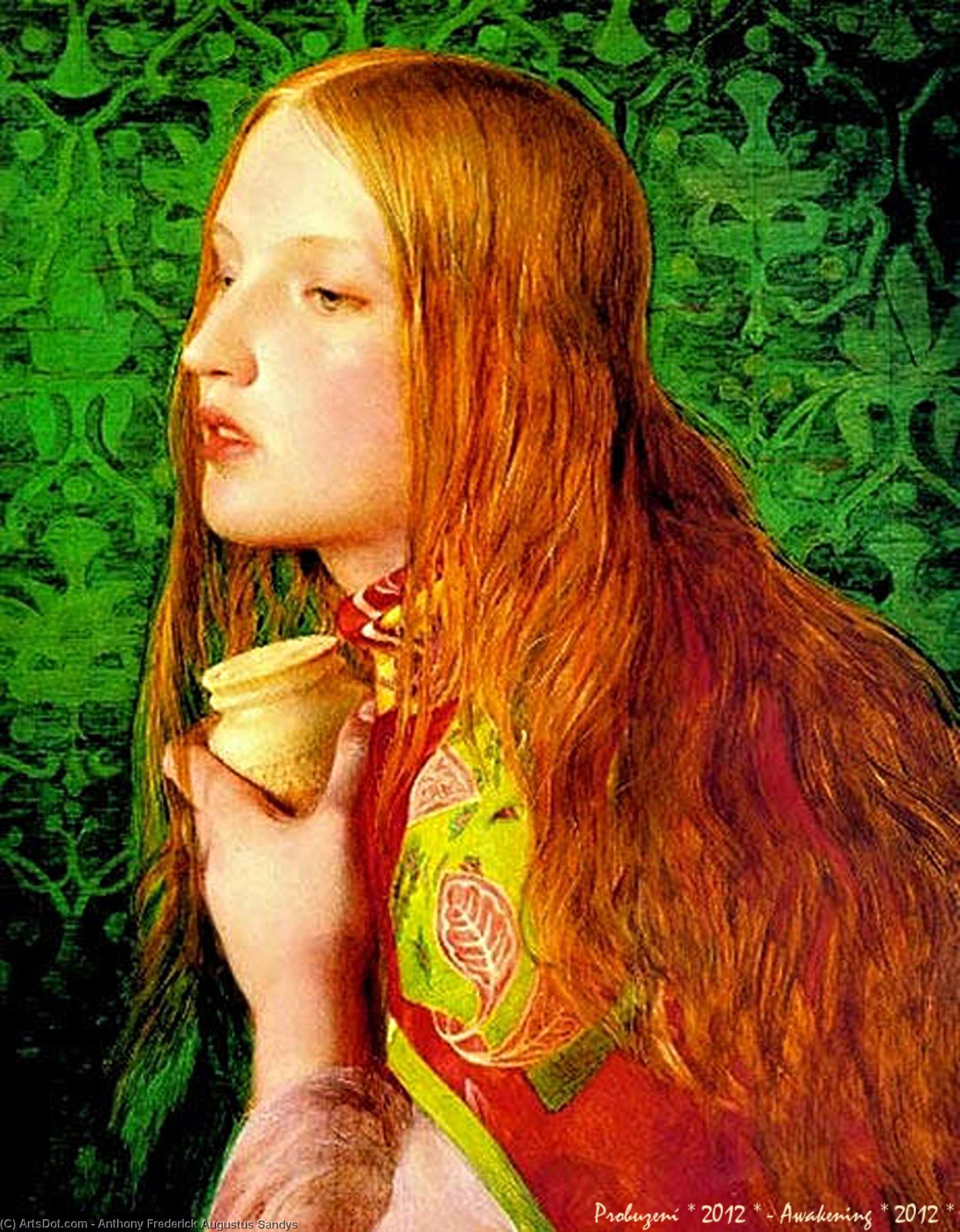 Wikioo.org - The Encyclopedia of Fine Arts - Painting, Artwork by Anthony Frederick Augustus Sandys - Mary Magdalene
