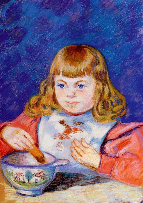 Wikioo.org - The Encyclopedia of Fine Arts - Painting, Artwork by Jean Baptiste Armand Guillaumin - Breakfast