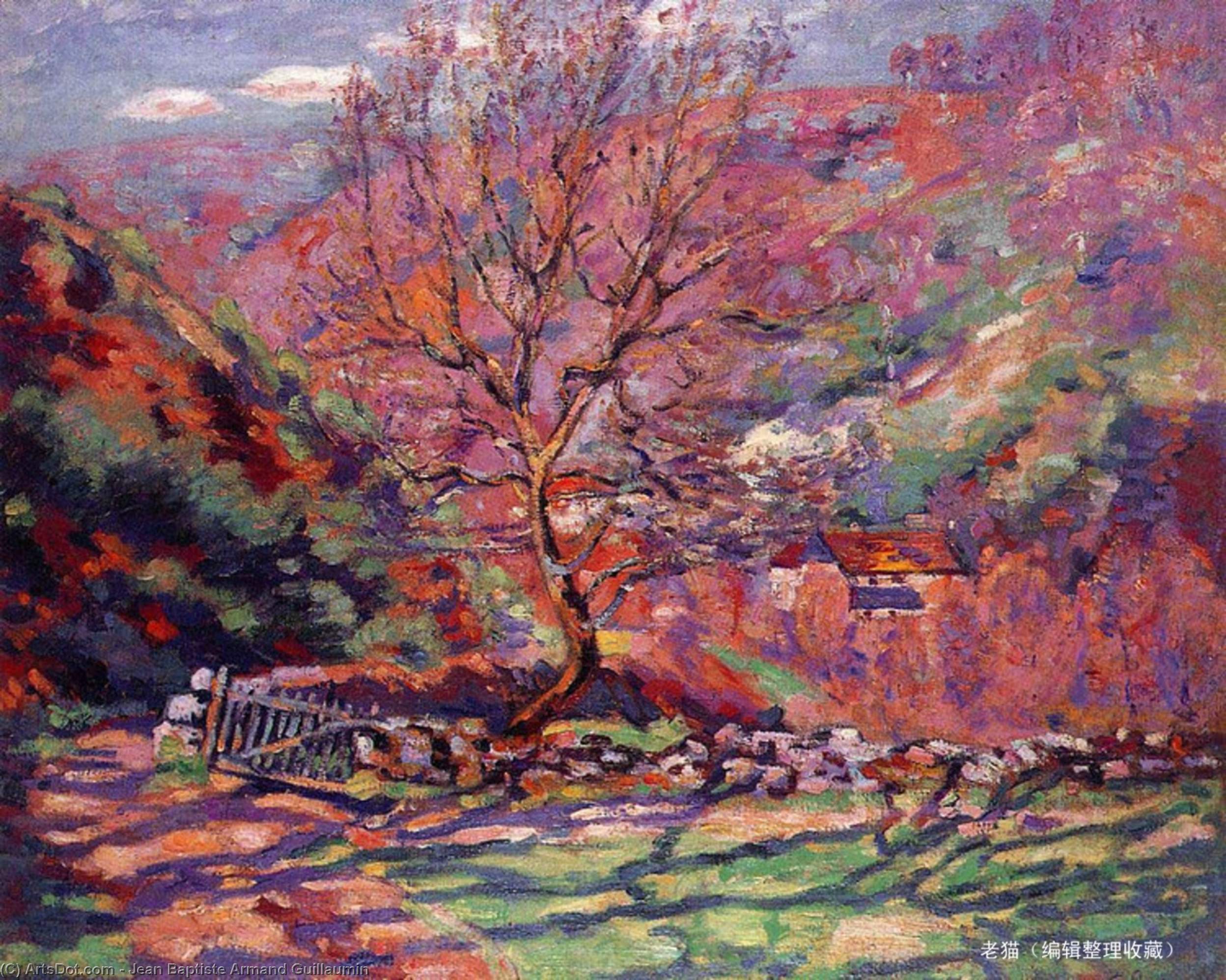 Wikioo.org - The Encyclopedia of Fine Arts - Painting, Artwork by Jean Baptiste Armand Guillaumin - Crozand, Solitude