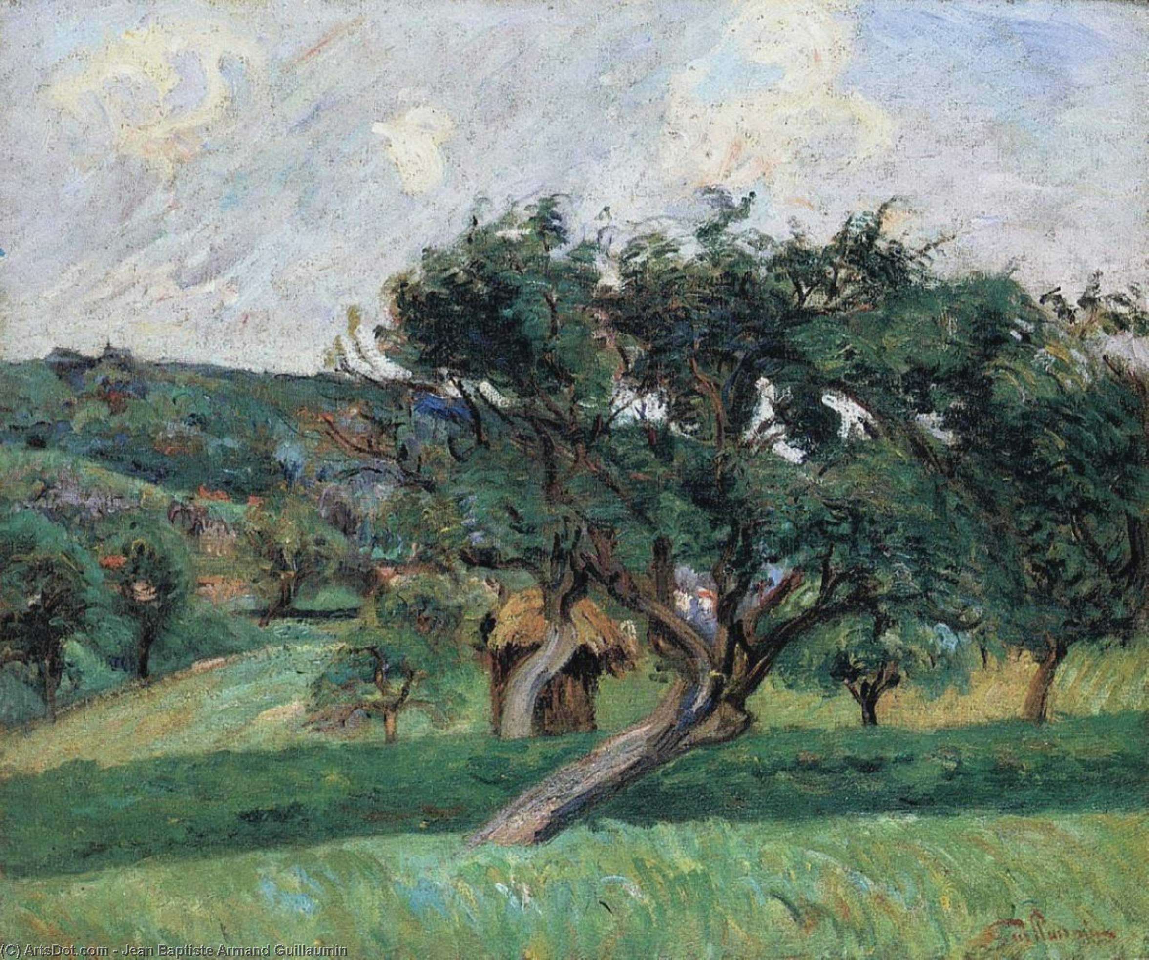Wikioo.org - The Encyclopedia of Fine Arts - Painting, Artwork by Jean Baptiste Armand Guillaumin - Damiette Landscape