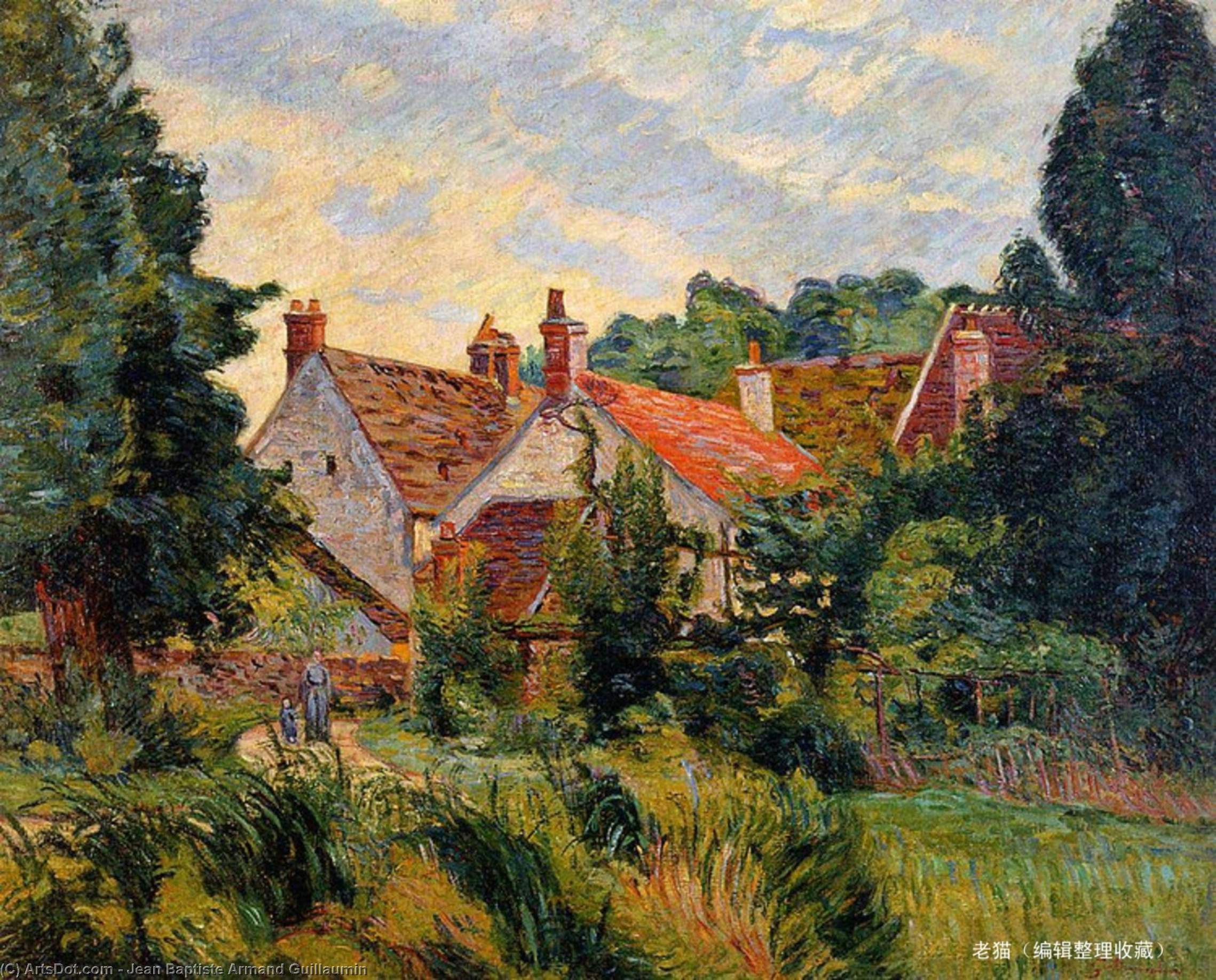 Wikioo.org - The Encyclopedia of Fine Arts - Painting, Artwork by Jean Baptiste Armand Guillaumin - Epinay-sur-Orge