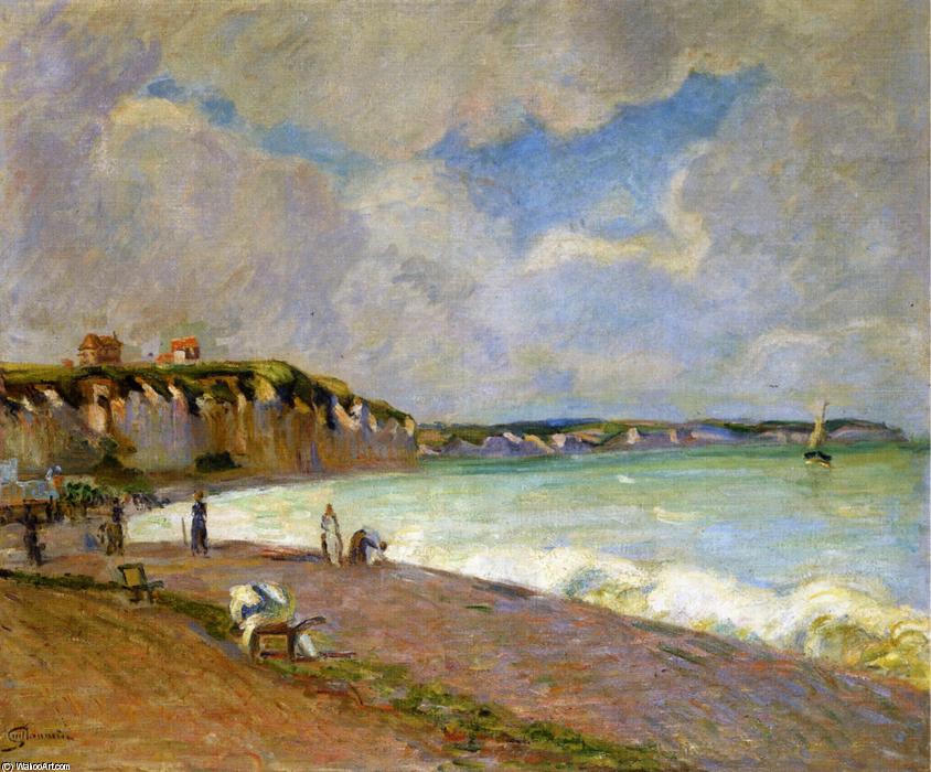 Wikioo.org - The Encyclopedia of Fine Arts - Painting, Artwork by Jean Baptiste Armand Guillaumin - la Manche Landscape