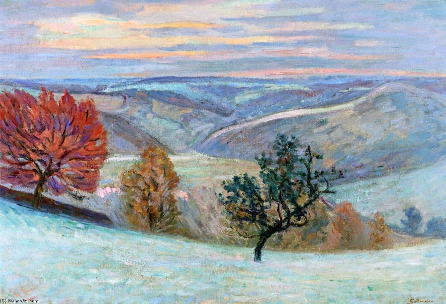Wikioo.org - The Encyclopedia of Fine Arts - Painting, Artwork by Jean Baptiste Armand Guillaumin - Le Puy Barriou 1