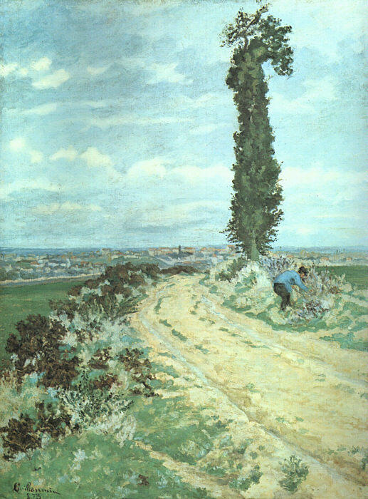 Wikioo.org - The Encyclopedia of Fine Arts - Painting, Artwork by Jean Baptiste Armand Guillaumin - Outskirts of Paris