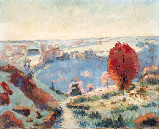 Wikioo.org - The Encyclopedia of Fine Arts - Painting, Artwork by Jean Baptiste Armand Guillaumin - Paysage d'automne